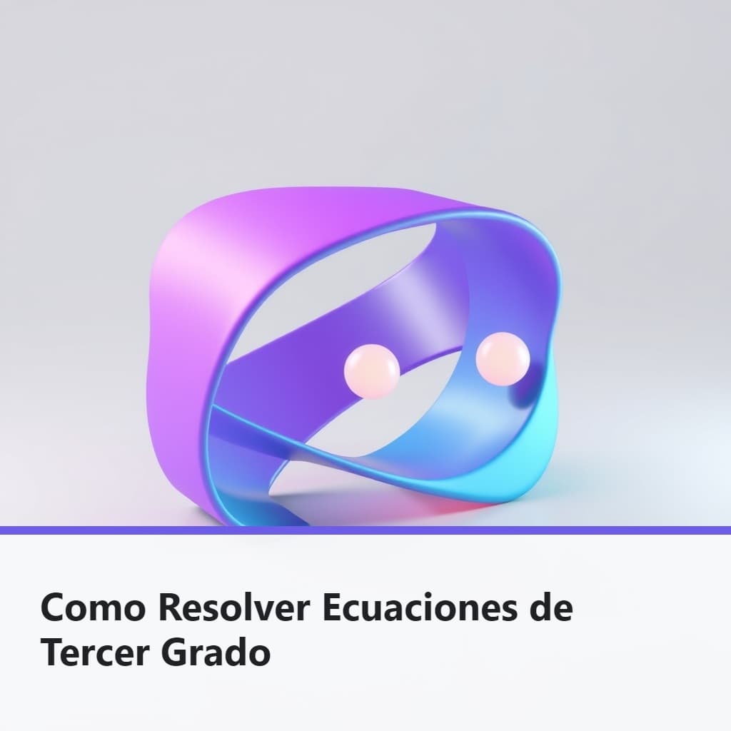 Como Resolver Ecuaciones de Tercer Grado · Curso en PROFEonline.uy