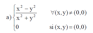 Continuidad en varias variables