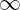 \large \infty